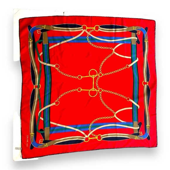 Celine Silk Scarf - Picture 5 of 12